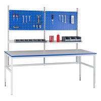 Arbejdsbord Model 3 let H-stativ 2000x800mm