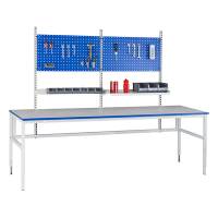 Arbejdsbord Model 3 let H-stativ 2500x800mm