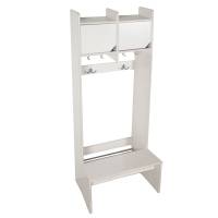 Eira garderobe gulvmodel med 2 pladser