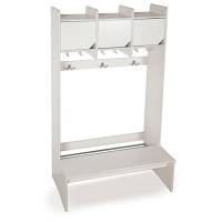Eira garderobe gulvmodel med 3 pladser
