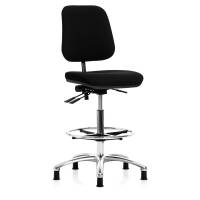 GBP Industry arbejdsstol 630-880mm med høj ryg og sort stof