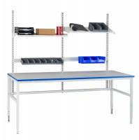 Arbejdsbord Model 2 let H-stativ 2500x800mm