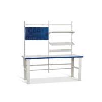 Filebænk 2000x800 mm Model 1 med værktøjstavle