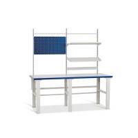 Filebænk 2500x800 mm Model 1 med værktøjstavle