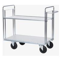 Rullevogn med 2 hylder 1180x750x1200mm