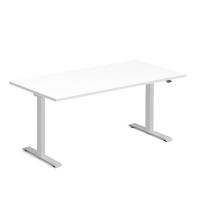 Ekoflex hæve-sænke bord 160x80cm med hvid bordplade
