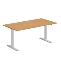 Ekoflex hæve-sænke bord 160x80cm med bøg bordplade
