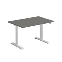 Ekoflex hæve-sænke bord 120x80cm med antracit bordplade