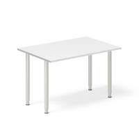 Ekoflex skrivebord 120x80cm med lysgrå laminat bordplade