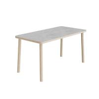 Add Wood bord 140x70cm højde 72cm med lys grå linoleum