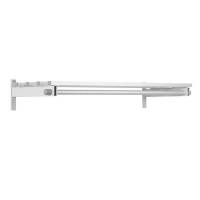Hattehylde uden knagerække 1050mm aluminium