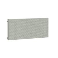 BST lydabsorberende panel til garderobesektion 750mm lys grå