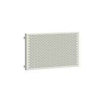 BST lydabsorberende panel til garderobesektion 600mm hvid