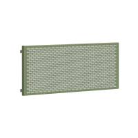 BST lydabsorberende panel til garderobesektion 750mm grøn