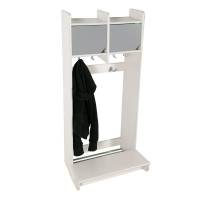 Eira garderobe vægmodel med 2 pladser