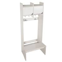 Eira garderobe gulvmodel med 2 pladser