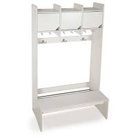 Eira garderobe gulvmodel med 3 pladser