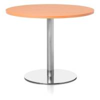 Eva kantinebord 72xØ65cm med bøg bordplade