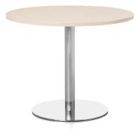 Eva kantinebord 72xØ95cm med birk bordplade