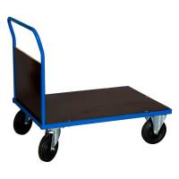 Ladvogn med 1 gavl 900x1000x700mm blå