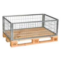 Palleramme med faste sider 400x1200x800mm