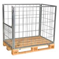 Palleramme med foldbar kortside 1000x1200x800mm