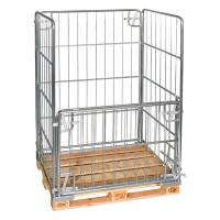 Pallecontainer elforzinket stabelbar 1800x1200x800mm