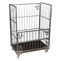 Rullecontainer 1500 med nedfaldbar side 1500x1200x800mm