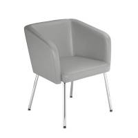 Hello 4L loungestol skindlook lysgrå