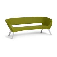 Lyon loungesofa grøn stof