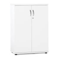 Profi kontorskab låsbar 1140x800mm hvid