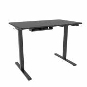 Miniflex elektrisk hæve-sænkebord 100x60cm sort