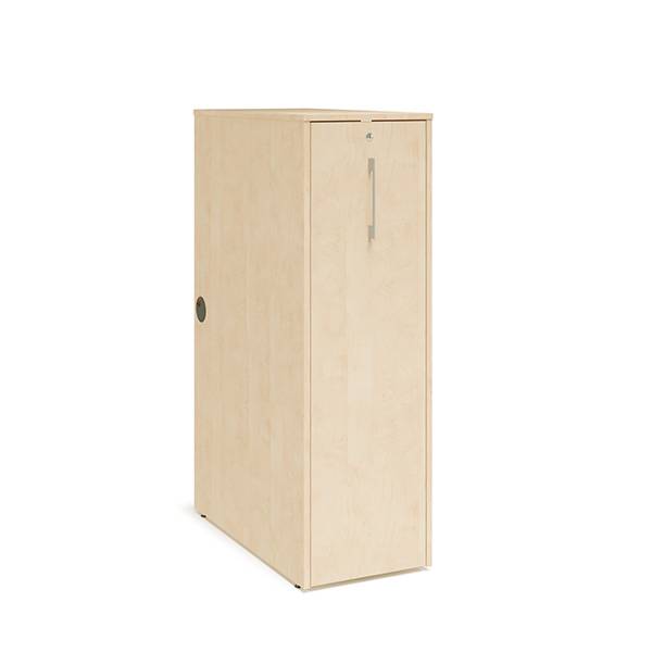 Office Towerskab 127,5x40x80cm med lås og åbning i højre eller venstre side birk