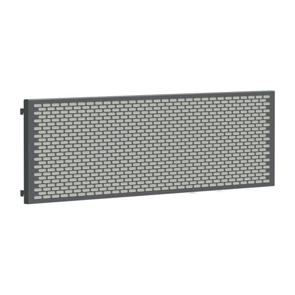 BST lydabsorberende panel til garderobesektion 900mm mørk grå
