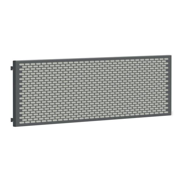 BST lydabsorberende panel til garderobesektion 1000mm mørk grå