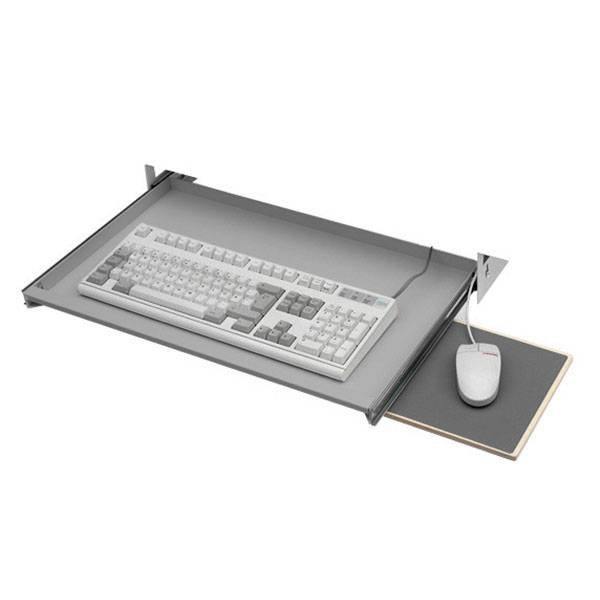 Tastaturholder med 100% udtræksbar til arbejdsborde 20 kg