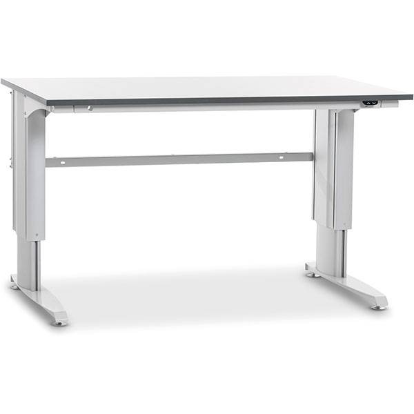 Arbejdsbord elektrisk type 400 med HPL bordplade 1200x800mm