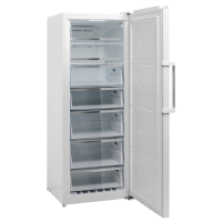 Scandomestic fritst&aring;ende fryseskab 380 liter NoFrost XXL 70 cm hvid