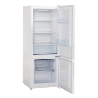 Scandomestic k&oslash;le/fryseskab 153 + 52 liter med SmartFrost