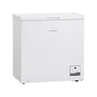 Scandomestic CF200WD kummefryser 199 liter med 2-i-1 k&oslash;lefunktion hvid