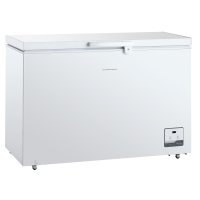 Scandomestic CF400WD kummefryser 400 liter med 2-i-1 k&oslash;lefunktion hvid
