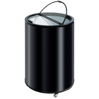 Scancool TK 86 BE t&oslash;ndek&oslash;ler 87 Liter med delt glasl&aring;g sort