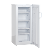 Scandomestic FRF127WE fritst&aring;ende fryseskab 127 liter med 5 skuffer hvid