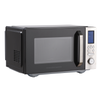 Scandomestic MWC26B 5-i-1 mikroovn med Air Fry 26 Liter sort