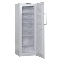 Scandomestic SFS242WE fritst&aring;ende fryseskab 242 liter med Super Freeze hvid