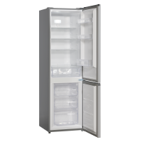 Scandomestic CBF253NFXE 182 + 71 liter k&oslash;le/fryseskab NoFrost rustfrit st&aring;l 