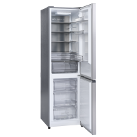 Scandomestic 176 + 75 liter k&oslash;le/fryseskab med Care+ og Metal Cooling