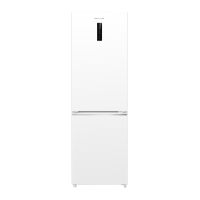 Scandomestic 217 + 91 liter k&oslash;le/fryseskab  Care+, Metal Cooling og NoFrost
