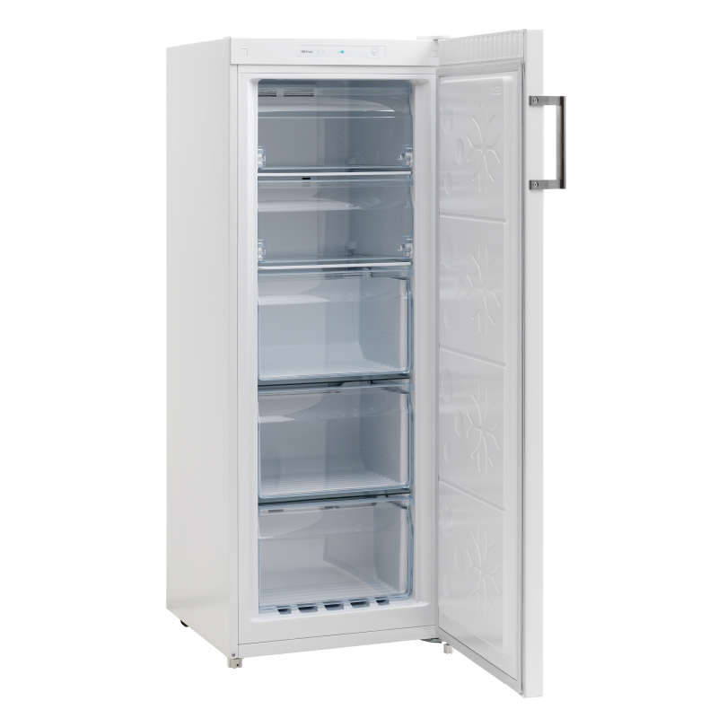 Scandomestic SFS163WE fritst&aring;ende fryseskab 166 liter NoFrost hvid
