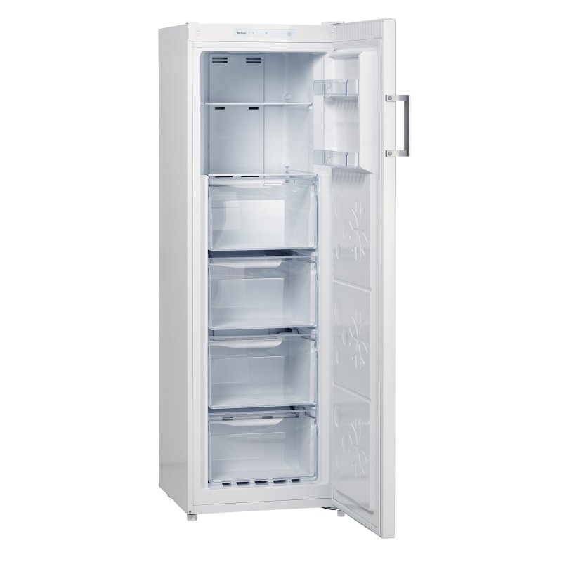 Scandomestic SFS226WE fritst&aring;ende fryseskab 206 liter NoFrost hvid